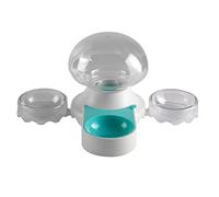 XANHOY Fuente de agua para gatos, dispensador de agua automático silencioso, filtración, capacidad de agua, 2100 ml, comederos para mascotas, cuencos transparentes para alimentos