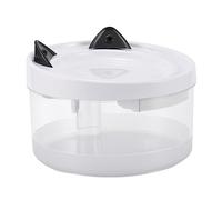 XANHOY Fuente de agua potable para gatos con dispensador de agua extremadamente silenciosa, fácil y apta para lavavajillas para gatos