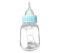 XANHOY Juego de 4 biberones de lactancia para mascotas, cepillo de silicona para limpiar pezones de 4 onzas para biberones de leche para recién nacidos, gatitos, cachorros, rabinos