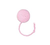 XANHOY Juguete chirriante de sisal para gatito, juguete interactivo, divertido juguete rascador