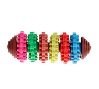 XANHOY Juguete de dentición para perros para cachorros, juguete interactivo de guerra para razas grandes, juguete masticable para el aburrimiento