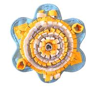 XANHOY Juguete de peluche para perro, dispensador de golosinas, floral, interactivo, alivia el estrés, mejora la salud bucal