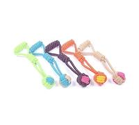 XANHOY Juguete molar para perros para cachorros, juguete para perros de interior, masticador agresivo, resistente a la molienda