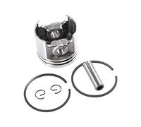 XANHOY Kit de anillo de pistón cilíndrico de 37 mm para motosierra MS170 Gaslione, cilindro de pistón, sello de pistón, kit de anillo de pistón, pieza de repuesto para motosierra