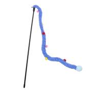 XANHOY Lindo juguete de cuerda de felpa para gatitos, divertido y colorido varita, juguete para mascotas, gatos, juguete interactivo para gatos y gatos