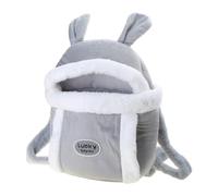 XANHOY Mochila de felpa para gatos pequeños y perros, bolsa portátil de viaje, invierno, gatitos, caminatas cálidas