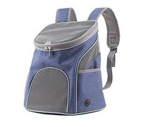 XANHOY Mochila para mascotas de gran espacio con elástico, transpirable, grueso, multicolor, plegable, accesorios para perros y gatos