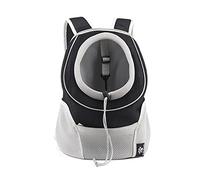 XANHOY Mochila para mascotas de gran espacio, transpirable, gruesa, abierta, multicolor, plegable, para perros y gatos, accesorios para mascotas