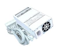 XANHOY Módulo completo de 400 W, fuente de alimentación pequeña de 1U para computadora, módulo 1U, bajo ruido, blanco