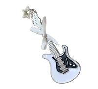 XANHOY-Pinza para el pelo de guitarra, horquilla de moda con decoración de estrellas, bonitos lazos, pinzas para el pelo para niñas, adornos Retro Punk
