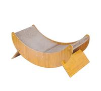 XANHOY Rascador de juguete para rascar cama, bonita forma de luna, para proteger muebles de interior