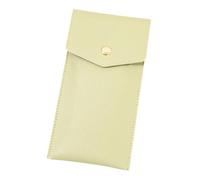 XANHOY Soporte de cuero para pluma estilográfica, funda de cuero para pluma estilográfica, con capacidad para 6-7 bolígrafos estilográficos, Green, 10*19.5 cm