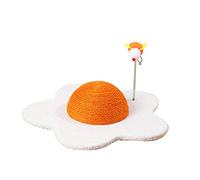 XANHOY Tabla de rascar para gatos, juguete de sisal para gatos, juguete interactivo para gatos, juguete interactivo para gatos
