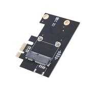 XANHOY Tarjeta inalámbrica Half PCIExpress a PCIE 1X Tarjeta adaptadora para medio PCIE Wifi adaptador de computadora de escritorio