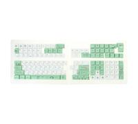 XANHOY Teclas rusas con patrón de ranas para teclado mecánico de interruptores MX, altura OEM para mecanógrafos y jugadores