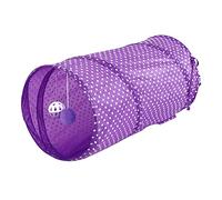 XANHOY Túnel de juguete para gatitos, tubo de túnel para arañar, juguete interactivo para gatos de interior, juguete interactivo para el aburrimiento