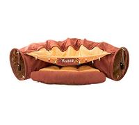 XANHOY Túneles de tubo de túnel para gatito para tienda de campaña + cama, laberinto interactivo de juguete para casa para Sma