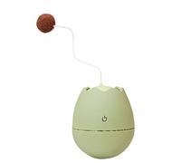 XANHOY Vaso eléctrico de cáscara de huevo divertido para juguete automático divertido para atrapasueños de mascotas, juguete interactivo divertido