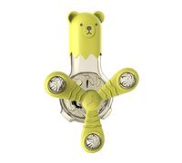 XANHOY Ventilador giratorio interactivo para mascotas, dispensador de comida para mascotas, juguete con fugas con gancho adhesivo, ayuda a gatos y perros a hacer ejercicio