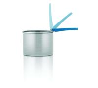 Xanitalia Pro Ollas para cera depilatoria con mango plegable, 400 ml Capacidad - 200 g, 1 unidad, 1