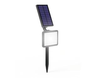 Xanlite APPS200 - Lámpara solar LED, 2 soportes de pared y pinchazos, 200 lúmenes
