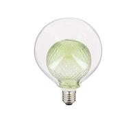 Xanlite Bombilla Filamento LED G125 Doble Cristal Verde, Casquillo E27