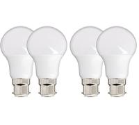 Xanlite PACK2EB806G - Lote de 2 bombillas A60 B22 bombillas bayoneta ángulo de iluminación 180 10 W equivalente a 60 W LED B22 806 LM-bombilla bañera luz cálida -PACK2EB806G 0 W blanco cálido