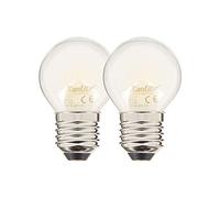 Xanlite - PACK2RFE806POCW - Bombilla LED Filamento casquillo E14 806lm blanco neutro - Material plástico - Clase Bajo consumo - Fácil instalación