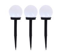 Xanlite PACK3SO50B - Lote de 3 estacas de bola (10 cm, 1 LED RGB, IP44)