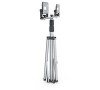 Xanlite PR10W2T - Proyector de obra en red (trípode, 20 W-6500 K-IP44-2 x 800 lm)