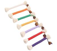 Xanorrg 1 Unidad/3 Piezas Gatos Cuerda Algodón Juguete Molar Variedad Opciones Suministros Masajeador Limpieza Suave Suministros Molares para Mascotas Masticar