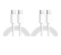 Xanorrg 2pcs Viajes Amigables con Uso De USB C para Cargar La Oferta Alambre La Línea Cable.