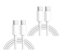 Xanorrg 2pcs Viajes Amigables con Uso De USB C para Cargar La Oferta Alambre La Línea Cable.