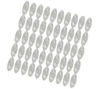 Xanorrg 50pcs Spoon Fishing Spinner Swimbaits para Cucharas De Agua Dulce Ligas Cebos Sequins Señuelos Cuarejas De Pescadores Establecidos