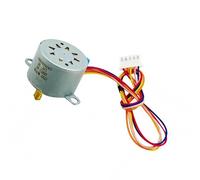 Xanorrg 5V 12V 5 Línea De Steppers Motor For Office Electronics and Robotics 28 Mm Diámetro con ULN2003 Compatibilidad del Controlador Motor Señal Pulso