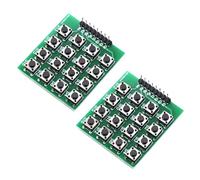 Xanorrg 8pinmatrix Módulo De Teclado 16 Keys Compactly Diseño Ideal para La Frambuesa Integración Sin Problemas para Desarrolladores De Robótica