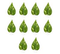 Xanorrg Aquarium Decors Plant Ornaments Colorful Water Plant with Suction Cup Landscaping Artificial Leaves Appearance Aquarium Decorations Large Small