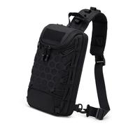 Xanorrg Bolsa De Pecho Pesca Multifuncional Bolso Táctico Mochila Hombro Cruzada Bolso Hombre Para Deportes Aire Libre Bolsa Camping Eslingas Pecho