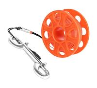 Xanorrg Carrete De Dedo para Apnea Carrete para Dedo con Gancho Doble Extremo Línea Guía Naufragio Accesorios Técnicos Buceo Duraderos Equipo Cueva