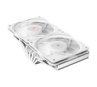 Xanorrg Computer Cooling 7 Thermal Tubes 2x 120mm Quiet Fans 250W TDP Lampless Design Compatible LGA1700 AM5 Processors Copper Base Hydraulic Bearing Cooling