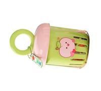 Xanorrg De Fuga Fugas Doble Capa Aire Libre Sellada Empotrada Portátil Portátil para Caminatas Picnics Viajes Almacenamiento Cocina Polipropileno Sólido Taza Frutas
