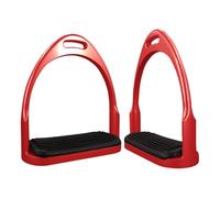 Xanorrg Estribos para Caballos 1 Par De Peldaños Curvos Montar Seguridad Antideslizante con Almohadillas De Ecuestres Amantes Entusiastas