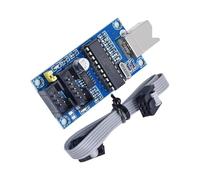 Xanorrg Herramienta De Programación USBTinyISP Portátil Adaptador 6 Pines/10 Pines para Programador Cargador Arranque Desarrollo Microcontrolador