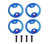 Xanorrg Juego De Placas Refuerzo Pedal Bicicleta Aleación 4 Uds. para Actuaciones Ciclismo Mejoradas Placa Piezas Pie