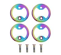 Xanorrg Juego De Placas Refuerzo Pedal Bicicleta Aleación 4 Uds. para Actuaciones Ciclismo Mejoradas Placa Piezas Pie