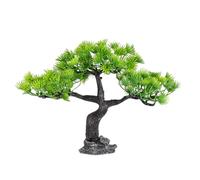 Xanorrg Life Like Pine Tree Aquariums Decorative Greeting Pine For Fishtanks with Plastic Resin Base Fishtanks Landscape Decors Underwater Ornament