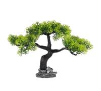 Xanorrg Life Like Pine Tree Aquariums Decorative Greeting Pine For Fishtanks with Plastic Resin Base Fishtanks Landscape Decors Underwater Ornament