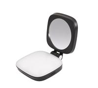 Xanorrg Luz De Relleno Plegable para Teléfono Selfie Giratorio 16/15/14 con Brillo De 5 Niveles Maquillaje Videoconferencia Plegable Teléfono