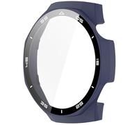 Xanorrg Smartwatch De 46 Mm Caso Protección PC & Glass Ratio Vidrio Accesorios Carcasa Protección Smartwatch para 5 Cubierta Protectora