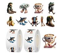 Xanthelle Brainrot Italian Sticker, 1000 Stickers Divertidos & Meme Stickers, Anime & Graffiti Adhesivos, Vinilo para Adultos, Sobrenatural